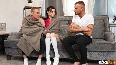 В гольфах гетрах